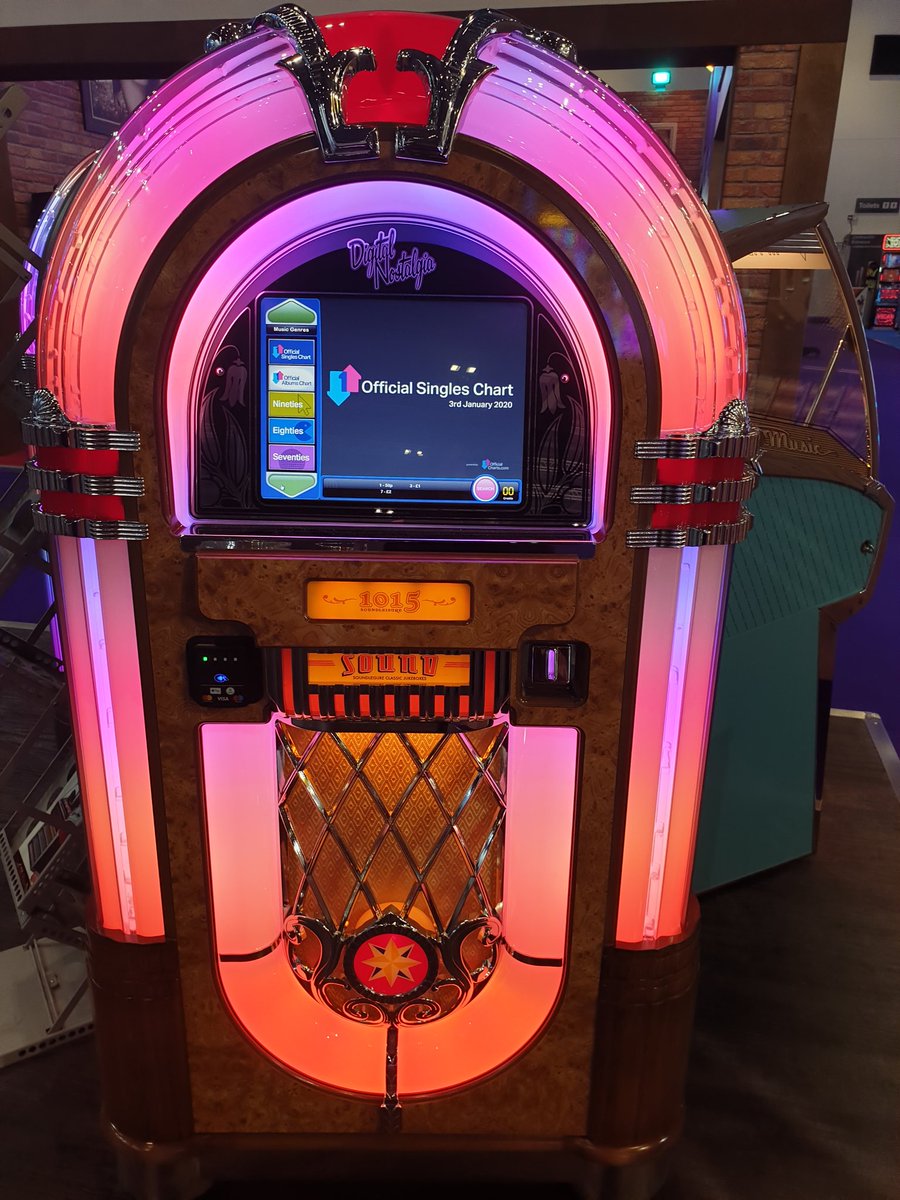 In need of #contactlesspayments? We are exhibiting at EXCEL, London <a href="/EAGExpo/">EAG EXPO incorporating SIE & LCG Shows</a> stand 710. #JukeBox #pooltables #kiddyrides