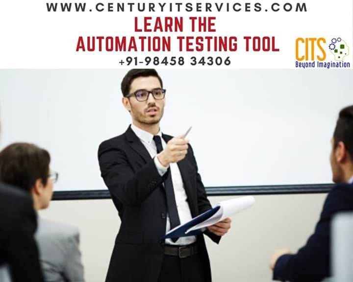 testing_tool's tweet image. Learn the #Automationtestingtool⠀
#centuryitservices.com⠀
#no.1seleniumtrainingprovider⠀
⠀
Call us⠀
+91-98458 34306