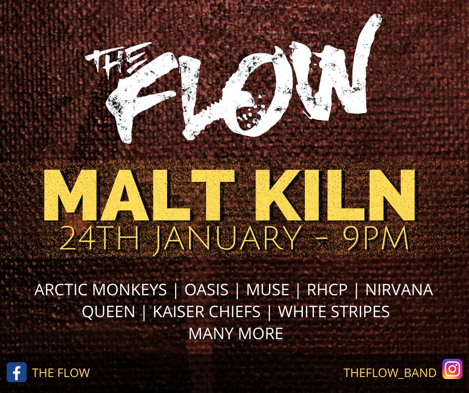 rock2theflow's tweet image. Playing at The Malt Kiln (Idle Road) Bradford on the 24th January from 9pm.

Be great to see you there!

#LiveMusic #Bradford #Idle #Undercliffe #Eccleshill #Oasis #ArcticMonkeys #Muse #Queen 

@mattcbrad

@ItsInBradford

@Bradford_Gigs

@Yorkshire_Gigs