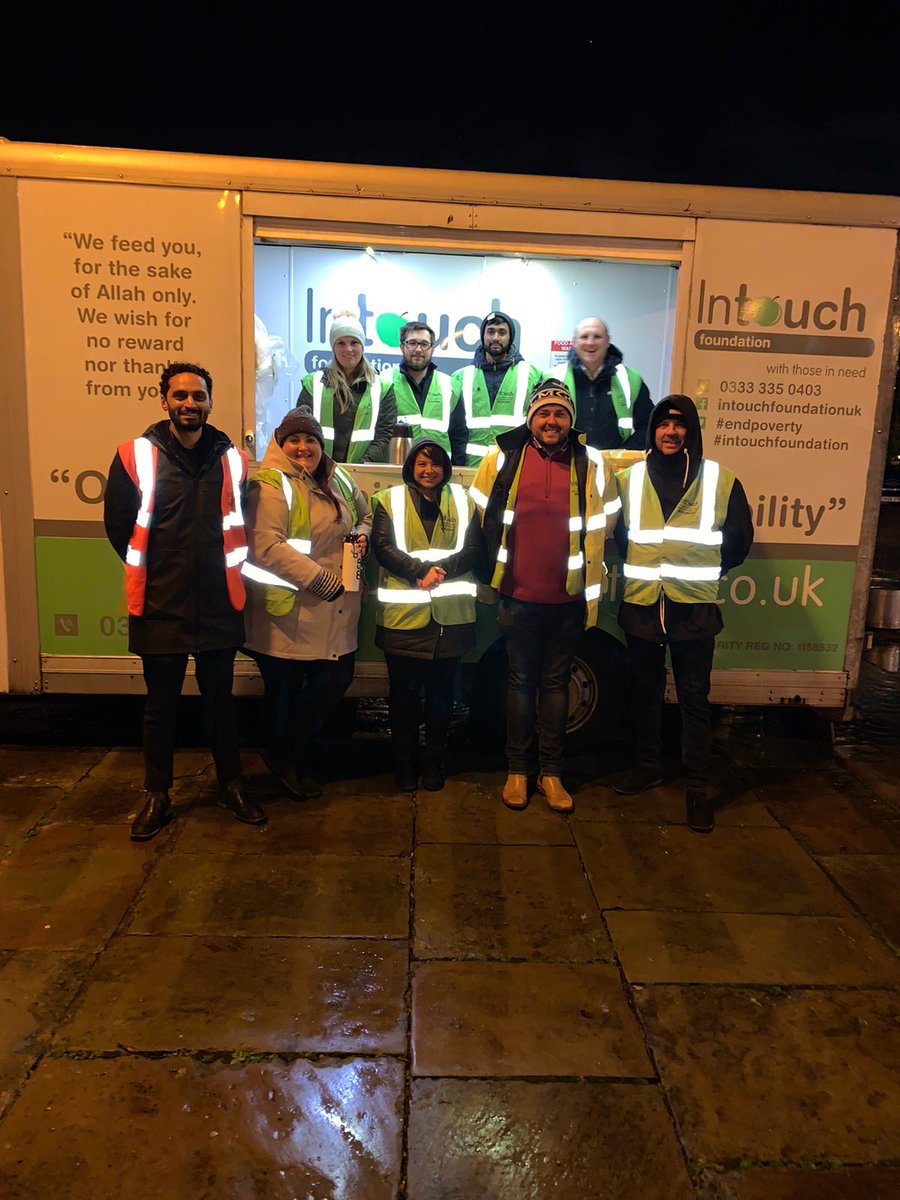 MCPEnviroLLP's tweet photo. Last night our team at MCP supported a local charity (@Intouchbradford ) street soup kitchen. We served over 68 meals on the night and supplied and handed out hats and gloves to the service users. #volunteering #supportingourlocalcommunity https://t.co/zJLWrzX6hu