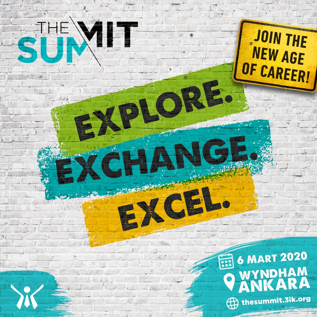 3İK tarafından düzenlenen ve yepyeni bir zirve olan ''The Summit'' başvuruları devam ediyor.

Dünyanın en ünlü işverenlerini genç yeteneklerle Ankara'da buluşturacak olan zirvede sen de yerini al ve kariyer yolculuğunda fark yarat!
thesummit.3ik.org
#TheSummit
<a href="/3IK_TR/">3İK</a>