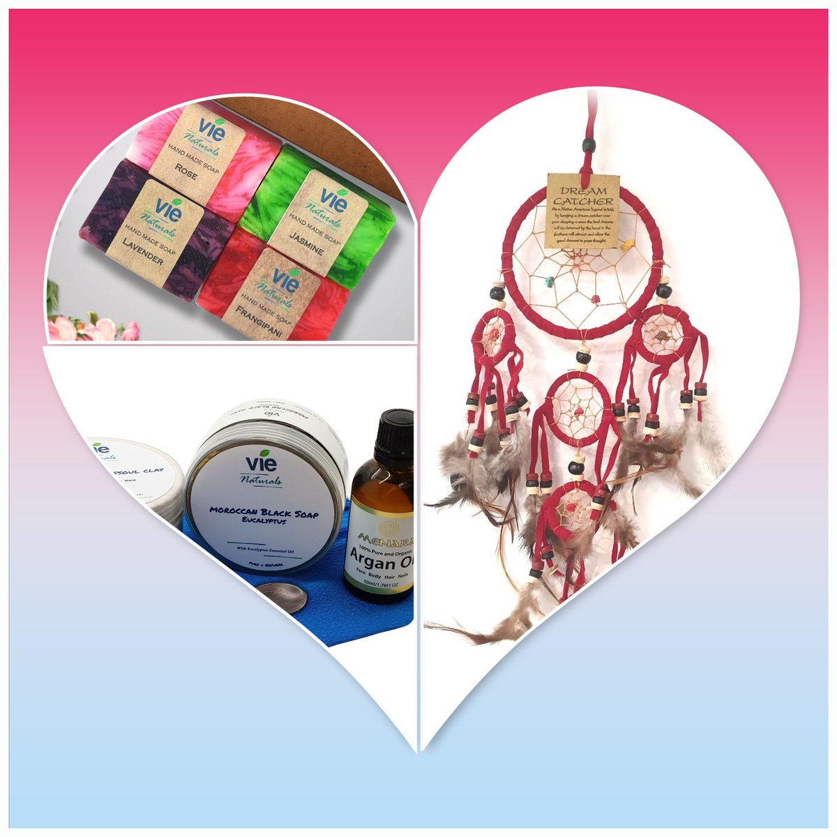 global_1st's tweet photo. It's one month until #ValentinesDay! We have some awesome gift ideas for you. #Eco, ethical &amp; beautiful, there's our Handmade Soaps, Hammam Spa Sets &amp; vibrant Dream Catchers. For the culinary god or goddess? It has to be our reclaimed Coconut Bowls. 

#love #valentinesdaygift https://t.co/0fZBYfT98D