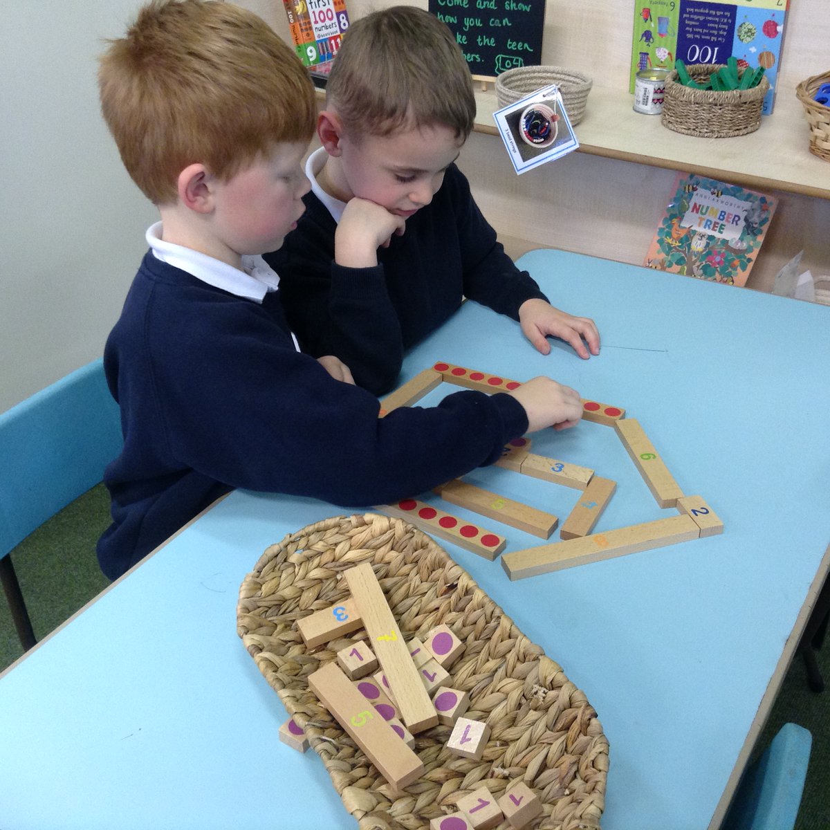 OFFICESPS's tweet photo. Some of the Year 1 children were very proud of their animal house that they had made. They used their imaginations really well to explain what was happening. 

#SCPSlearningthroughplay #SCPSYear1 #SCPSMaths https://t.co/wteEUKGFl7