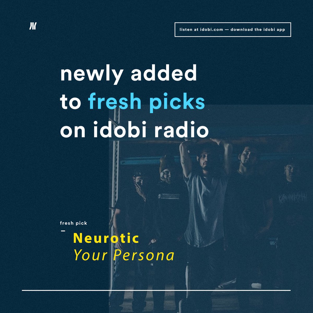 <a href="/YourPersonaBand/">Your Persona</a>’s “Neurotic” has been added to rotation on <a href="/idobiradio/">idobi Radio</a>.

The track is taken from the NJ post-hardcore quintet’s latest EP, ‘Everything Feels OK’. 

The brand new music video for “Neurotic” is out on Friday.

Request the song now at Idobi.com/playlist