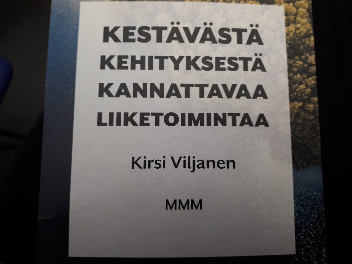 ViljaKirsi's tweet photo. Paljon #ruokasektori'n #foodservice #horeca päättäjiä ja ammattilaisia tärkeän asian - #kestäväkehitys ja miten siitä tuloja - äärellä. #viisitähteä #toptaste @Ruokatieto #lagerbladfoods #olvi tilaisuuden järjestäjinä. https://t.co/WNIAyVVUM6