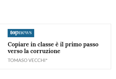 Ruttare è il primo passo per scrivere su La Stampa