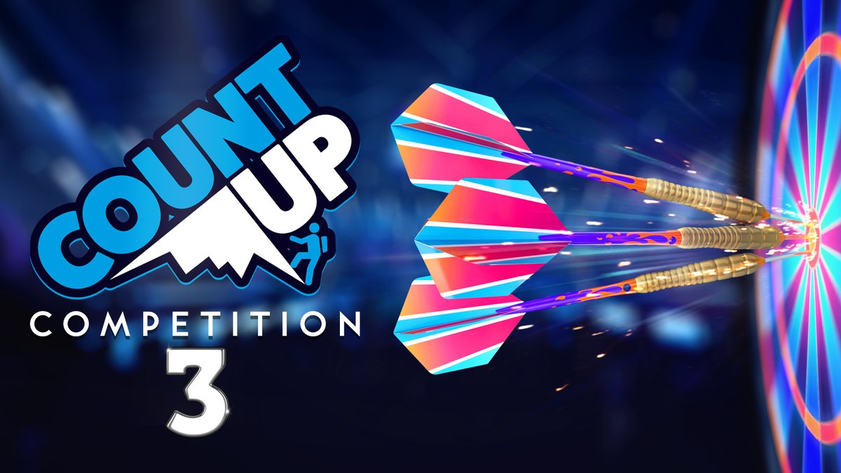 Hey Darts Fans 🎯 - 

Who’s ready for our next Battle Competition?🤔

Count Up will be Live tomorrow 20:00 GMT and 14:00 CST!