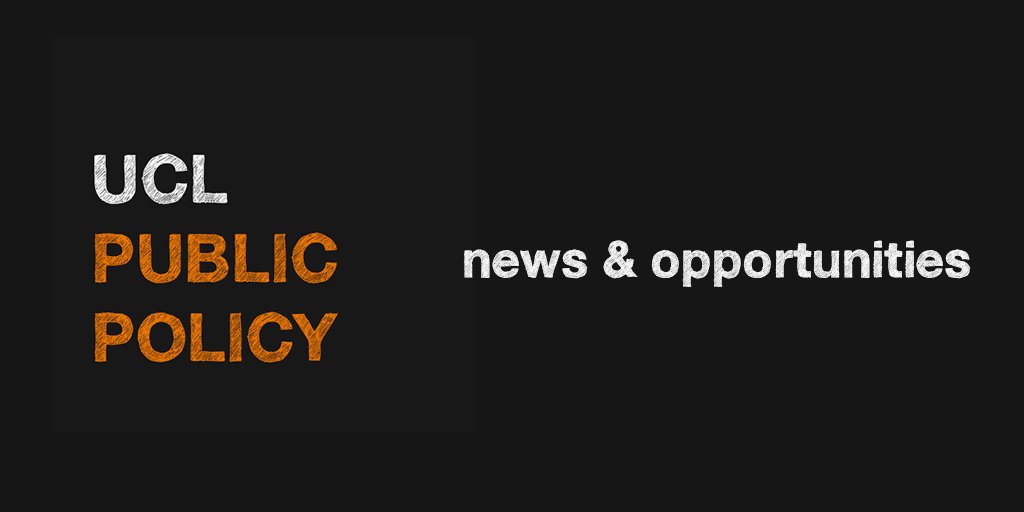 UCL Public Policy tweet media