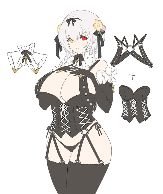 そしてシスターちゃんに新衣装。
これもある意味誕生日プレゼントだよありがとうございますウワァァァァァァァァァァァァ

ミモザ先生からいただきました!!
ありがとうございます!! 