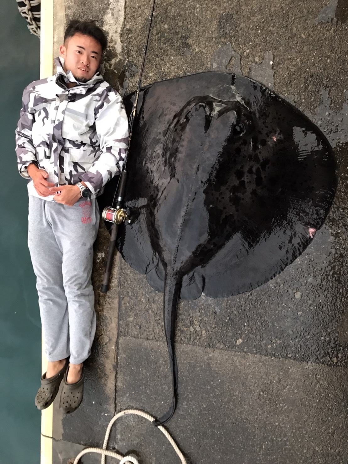 珍魚ハンター Yu 八丈島のマダラエイ ブラインドとサイトで釣りました いずれもパワー トルク スピードがあってよく引きました 珍魚ハンター Yu 八丈島のマダラエイ ブラインドとサイトで釣りました いずれもパワー トルク スピードがあってよく引きました