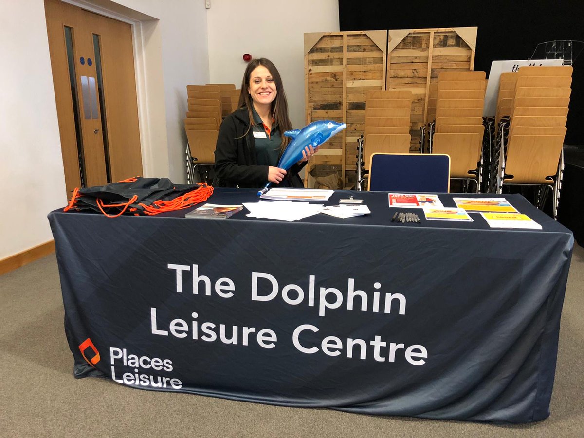 Our team are supporting the <a href="/WoodlandsMeed/">Woodlands Meed</a> Student Career Day today, pop down and have a chat with Georgina about what's on offer at The Dolphin!