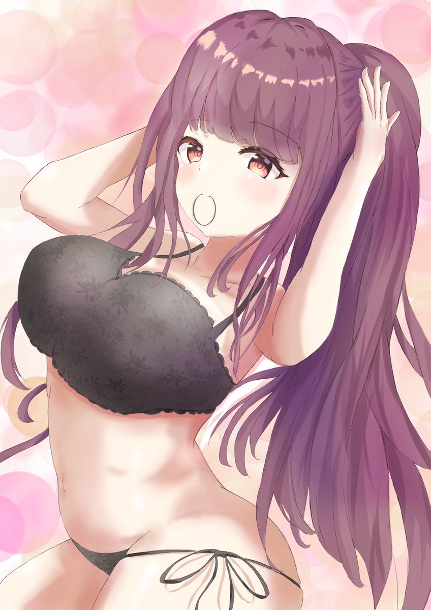 下着姿のわーちゃん描きました

#少女前線
#ドルフロ 