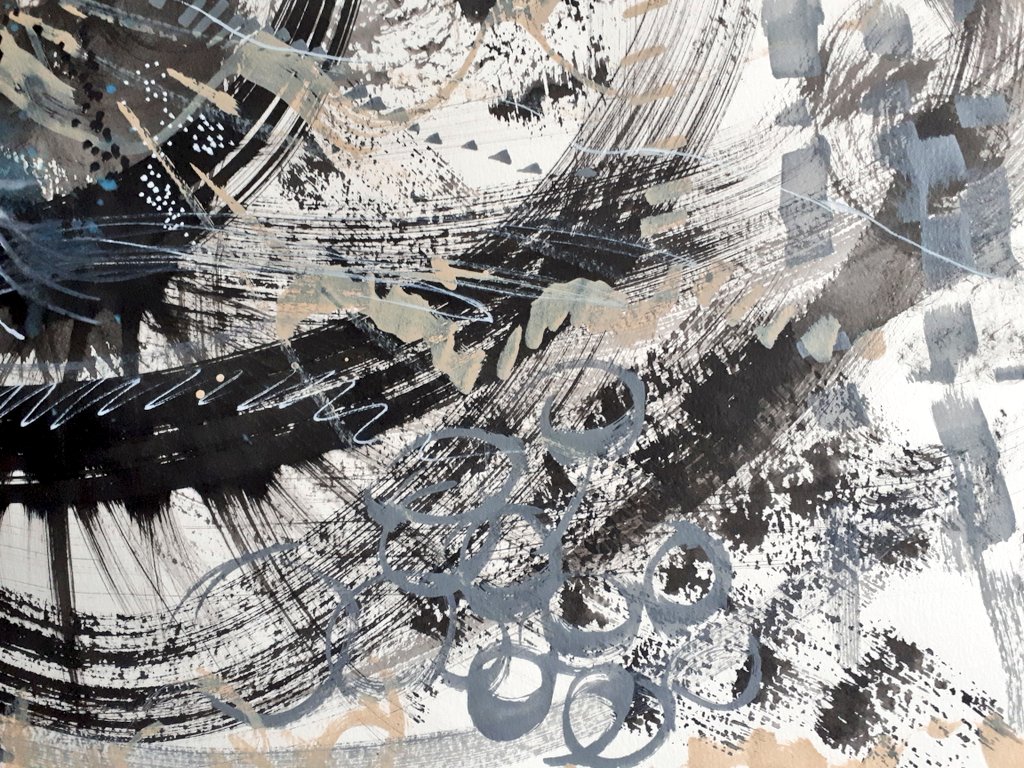 RavenesqueM's tweet photo. Second much larger #sound #drawing as the #wind grew stronger &amp; louder, feeling its energy. Hearing splintering &amp; cracking noises as powerful gusts ripped down our ailing pergola. #soundscape #stormyweather #artist #recordingsounds #markmaking #expressivemarks #energyofthestorm https://t.co/zdsIidjWPE