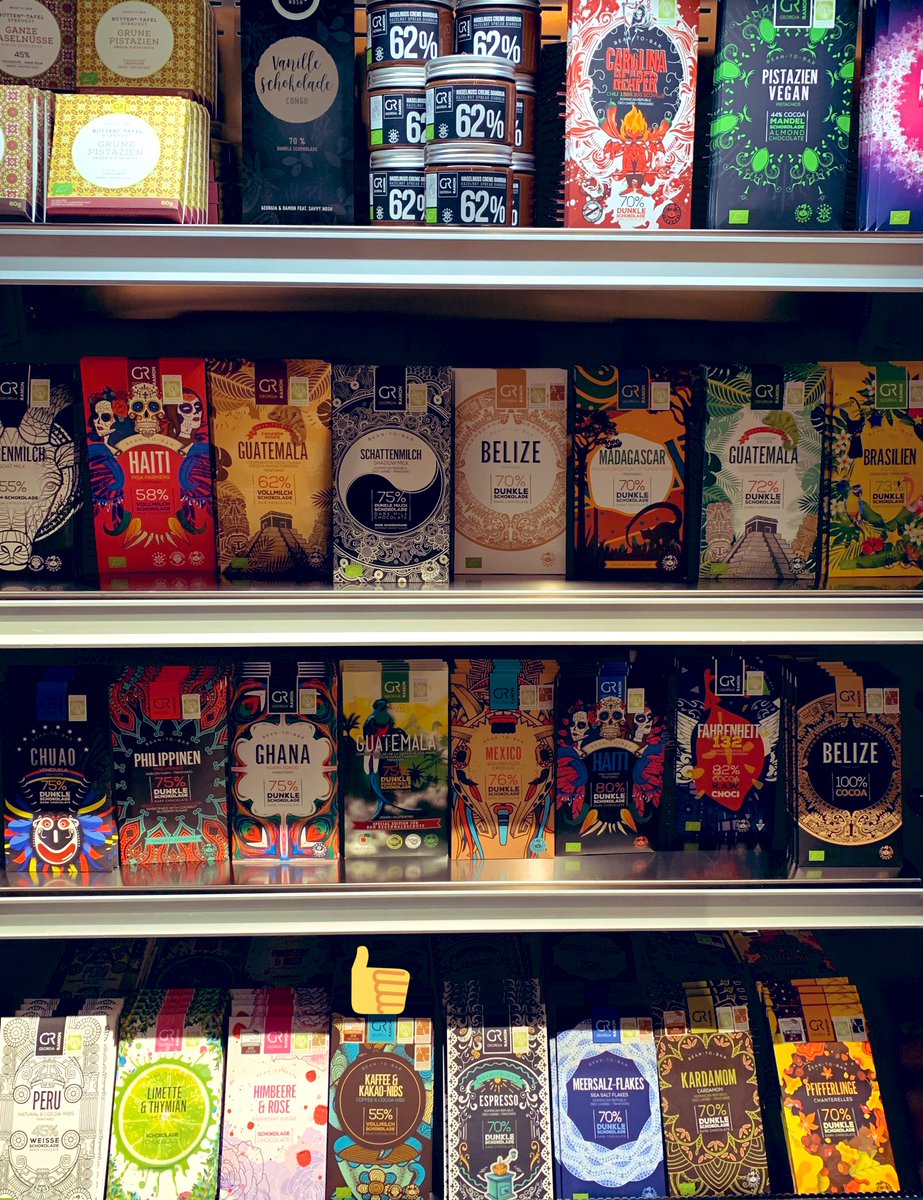 vukgojnic's tweet photo. Yum, yum! The fridge full of #beantobar goodies from @GeorgiaRamonCom now available #SavvyNoch in Oberkassel, Bonn. Online as well @ https://t.co/uBpuiD5xGF  #arthisan #chocolate #organic https://t.co/dH3uoxb1qR