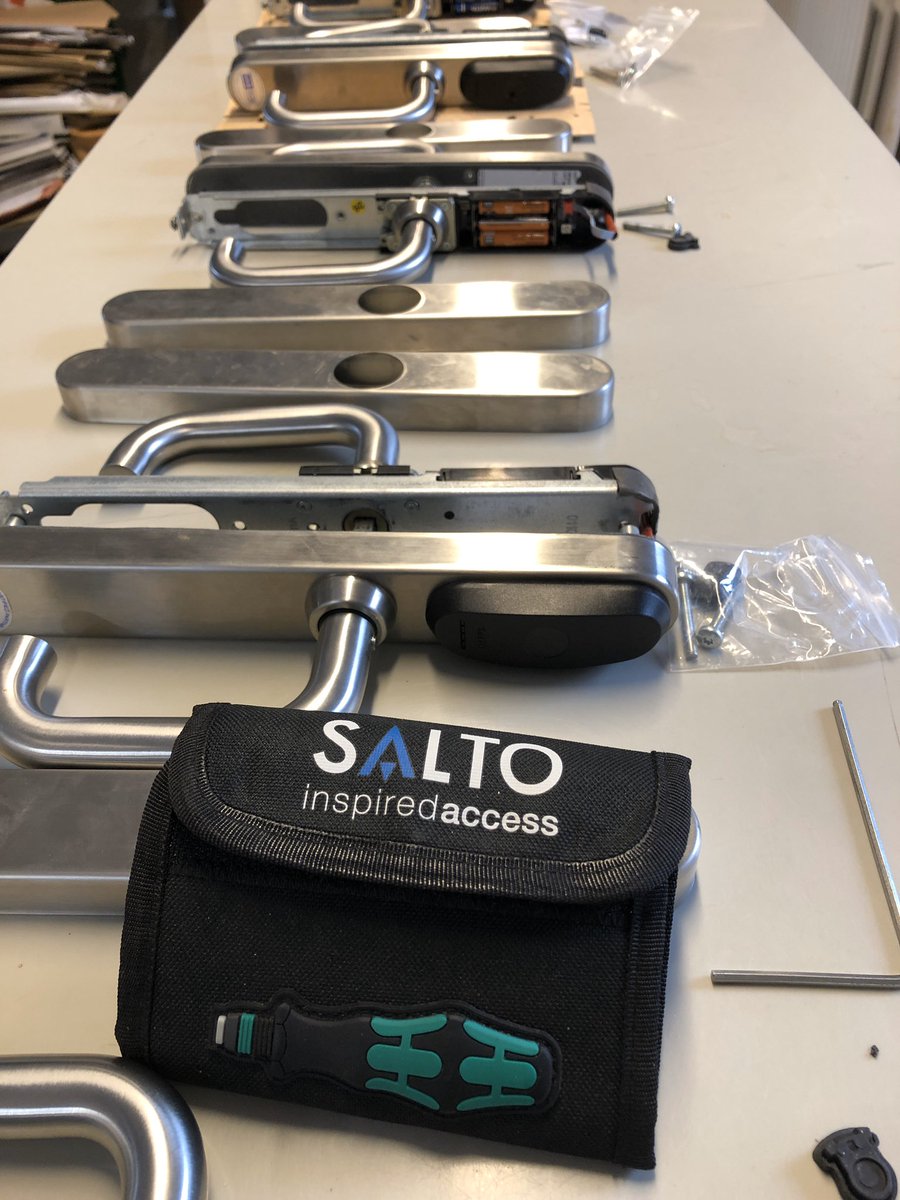 Lock_Tech's tweet image. We offer a full range of salto spares and we can also carry out repairs in our in-house repair centre. #fix #fixit #repair #repair #mend