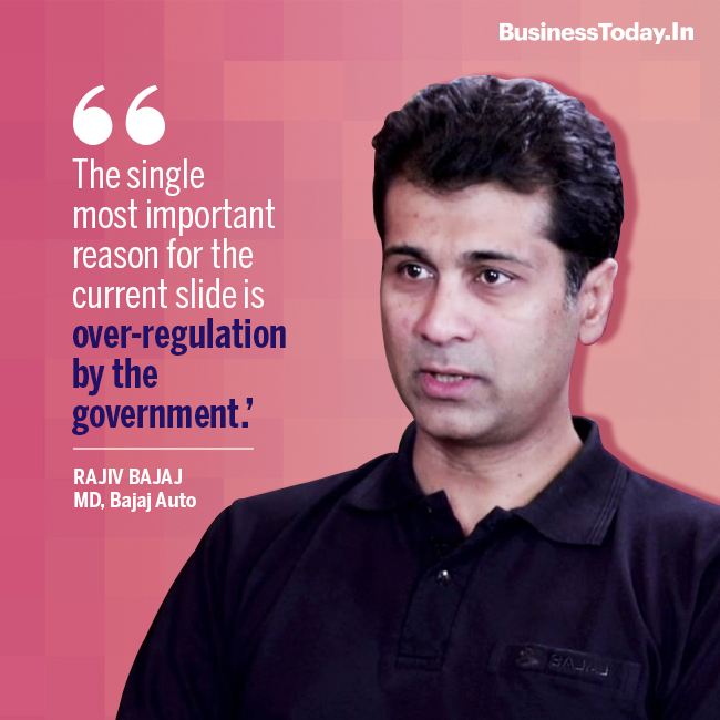business_today's tweet photo. #rajivbajaj #Auto #autoslowdown #bajajauto https://t.co/ZnemEd4s9A