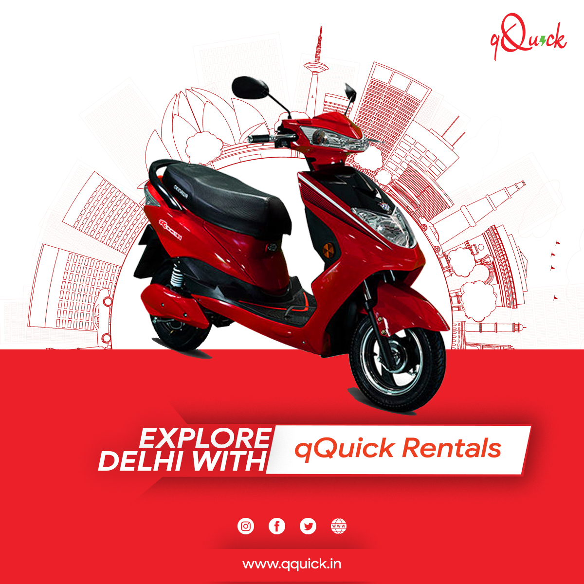 The future is in the hands of the youth!
Every ride leads to a better tomorrow. 
So keep riding 🛵 .
.
.
.
.
#qQuick #delhi #scooty #publicbikesharing #scooterstation #pollution #cleandelhi #electric #delhi #delhite #delhihai #delhidays #delhincr #electricscooter