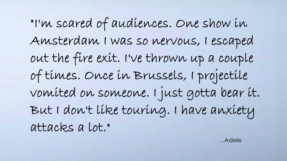 Help_For_01's tweet photo. #anxiety and #panic don't respect fame, fortune or success.

Why do we get anxiety problems? - https://t.co/cVUjZzTuq8 https://t.co/iyk0eSEsRc