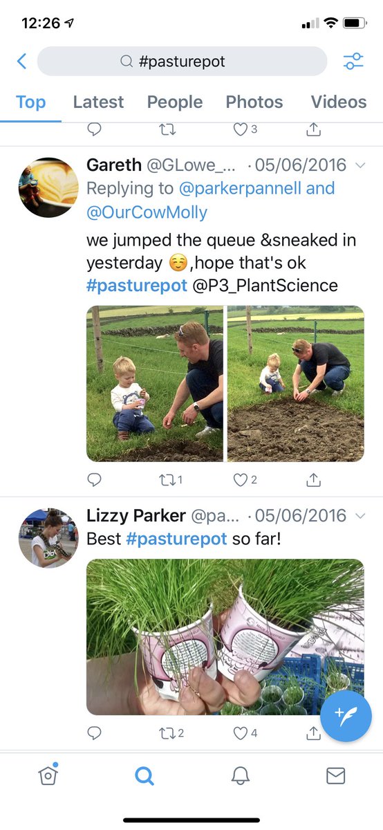 OurCowMolly's tweet photo. @susfoodshef @jacob_nickles @N8agrifood @N8research Fancy the idea of bring back the #PasturePot for @OpenFarmSunday 2020 but let’s get everyone growing one Harry’s way polyurethane pasture pots ! @dunkie_c @pvcryan ??? https://t.co/YswqnH2v6e