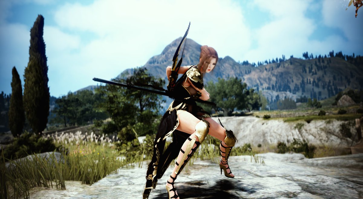 Faendes's tweet image. Really like how the succession maehwa costume looks like *-* #blackdesertonline #MMORPG  #BlackDesert