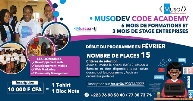 musodev's tweet photo. Bonne nouvelle chère communauté, nous lançons notre académie ! 😁😁
https://t.co/xJwlAlDUo6
Et n'oubliez pas de partager cette bonne nouvelle autour de vous !
#musodev #womenwhocode #equalsintech #digitalinclusion #techforwomen digital #GenderGap #src #girlwhocode #sherunscode https://t.co/E7wbub5Kpo