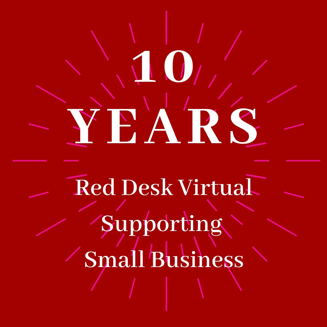 RedDeskVirtual's tweet photo. In November 2018, @RedDeskVirtual celebrated 10 years in business. We did a little retrospective on how #RedDesk has developed over the last decade and how, although we work #virtually, many of our clients and contacts are local to #NorthLondon.
https://t.co/1PewHDPB2M https://t.co/BytPLJg8yi