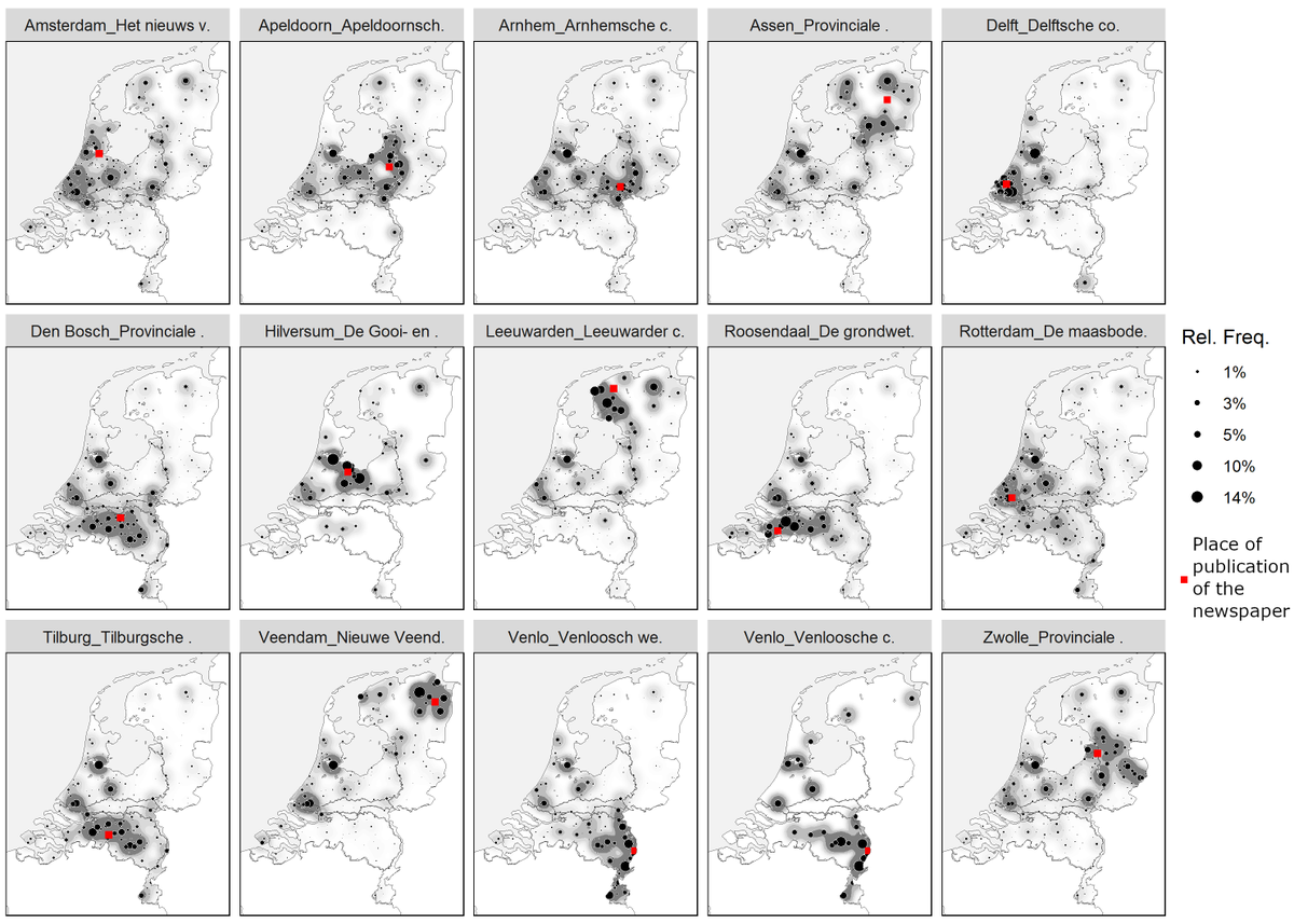 RevueCybergeo's tweet image. [New #DataPaper]

▶️ One century of #InformationDiffusion in the #Netherlands derived from a massive digital archive of historical #newspapers: the DIGGER dataset

🖊️ @AntoinePeris, Willem Jan Faber, @EvertMeijers &amp;amp; @Maarten_van_Ham

 🔗 journals.openedition.org/cybergeo/33747