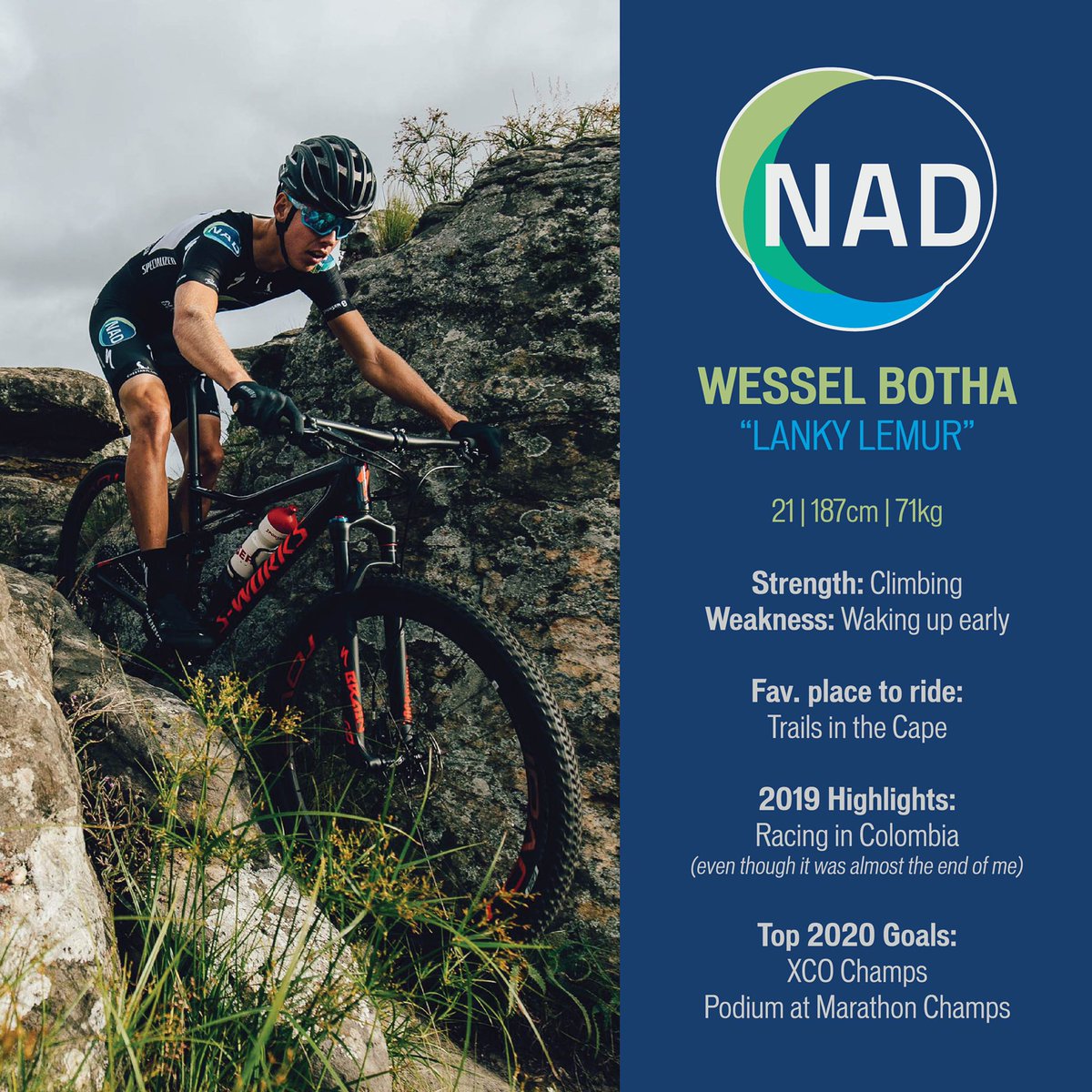 Bells Cycling Athlete (@bells_athlete) on Twitter photo Team announcement: <a href="/nicobellsracing/">Nico Bell</a>, <a href="/MattBeers55/">Matthew Beers</a> and <a href="/wesselmtb/">Wessel Botha</a> will once again represent Team NAD for the year 2020💪🏼
#ShakeandBake Team announcement: <a href="/nicobellsracing/">Nico Bell</a>, <a href="/MattBeers55/">Matthew Beers</a> and <a href="/wesselmtb/">Wessel Botha</a> will once again represent Team NAD for the year 2020💪🏼
#ShakeandBake