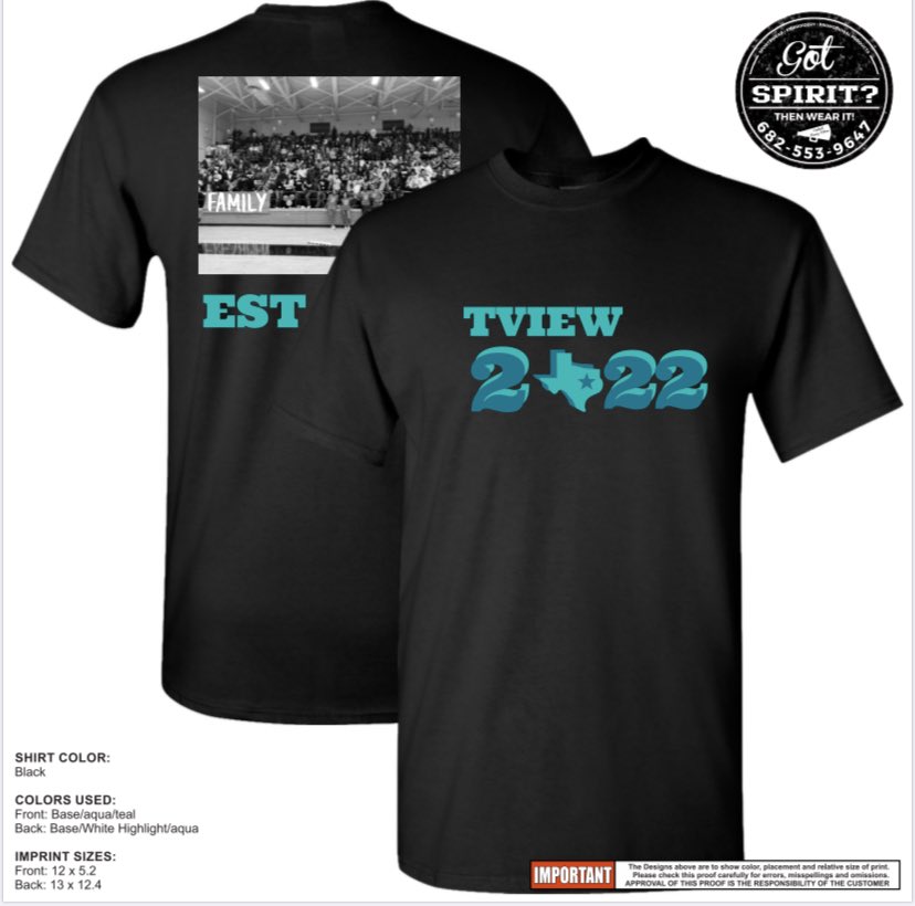 timberview22's tweet photo. Class shirts are ready for preorder! Pick up an order form from your English teacher and turn the money in to Mrs Gipson in room 2031!🙃 https://t.co/jI3GVFuTov