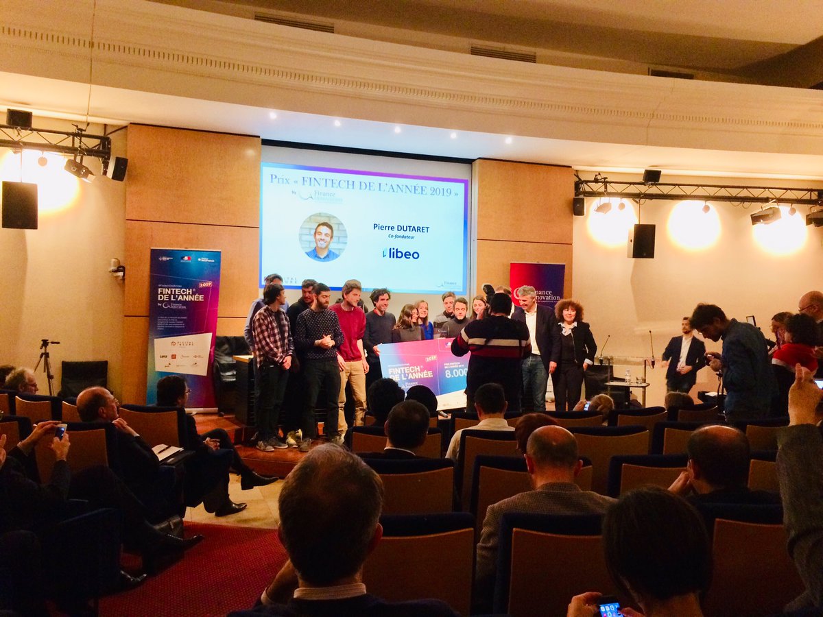 #FTCommunity and the Winner is ... <a href="/InsideLibeo/">Libeo</a> Vainqueur du Prix #Fintech de l’année 2019