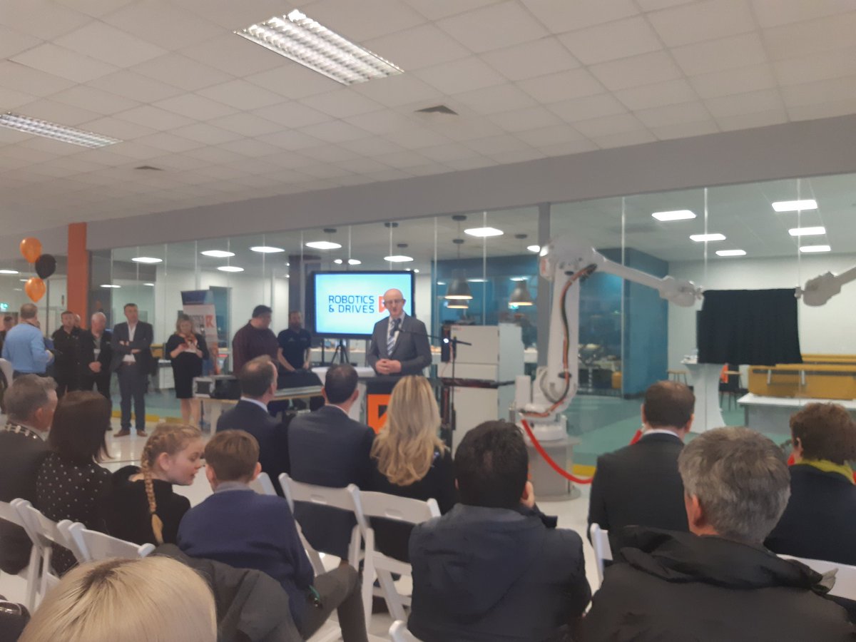 EI_ncorboy's tweet photo. "Through its commitment and investment in innovation, @RoboticsDrives is successfully positioning itself to become a global leader in automation solutions" - @EI_TomKelly @Entirl https://t.co/SKWCutnH0Y