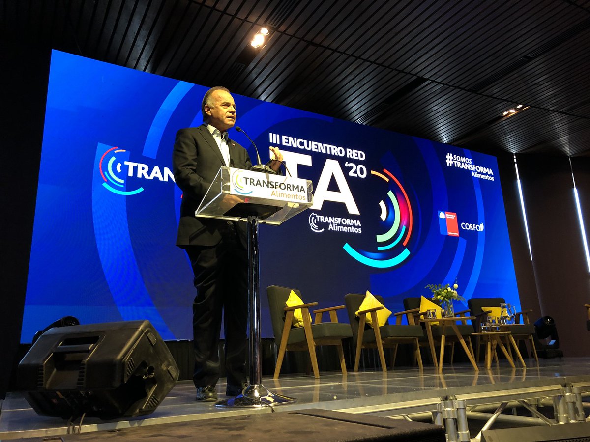 antoniowalkerp's tweet photo. Participando del III Encuentro de @Transforma_Alim junto a Subsecretario @JI_Pinochet, @ODEPA @FIA_Chile @fucoa y @Corfo 
Esta alianza público privada es un gran ejemplo de cómo promover la asociatividad para agregar valor a nuestros productos del campo.
#SomosTransformaAlimentos https://t.co/BUzu9fueHZ