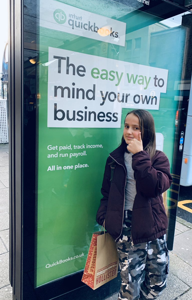 ‘Let’s go looking for <a href="/QuickBooksUK/">Intuit QuickBooks UK</a>  ads Dad!’ Yeah right #secretshopping trip .. don’t get stung at tax time! #QBSanjeev