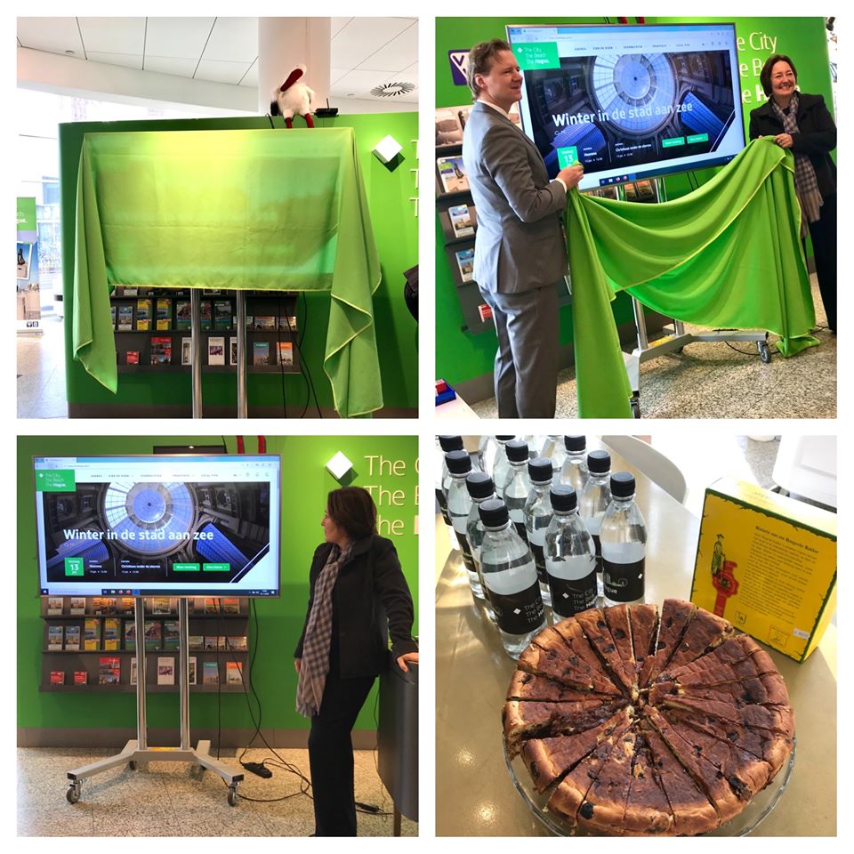 TADA! Met trots presenteren wij de nieuwe versie van denhaag.com. Gister heeft wethouder Bruines de site 'geopend'. En wat is hij mooi en handig! Neem vooral een kijkje en laat je inspireren >> denhaag.com/nl