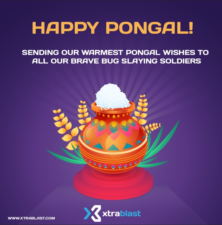 XtrablastVR's tweet photo. XTRABLAST wishes everyone a HAPPY PONGAL!  https://t.co/mF6yZc2lF6  
#pongal #chennai #darbar #venpongal #tamil #festival https://t.co/AcaybFHrE5