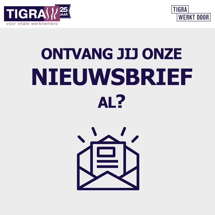 Wij versturen 4x per jaar een goed gevulde nieuwsbrief! Met daarin interviews met klanten, persoonlijke verhalen van cliënten en we lichten nieuwe TIGRA interventies en producten uit. Schrijf je hier in voor de nieuwsbrief: tigra.nl/actueel/nieuws… #nieuwsbrief #TIGRA #interview