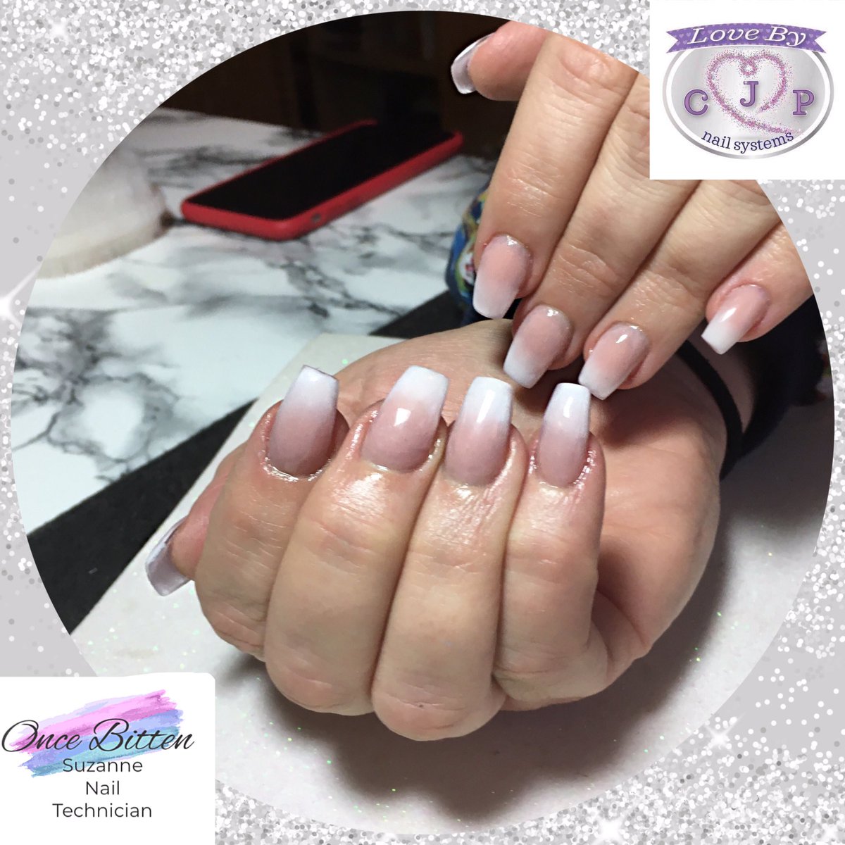 New client Emma came for sculpted acrylic baby boomers 😊
#CJPAcrylicSystems #SnowWhite #BirthdaySuit #BabyBoomers #NailArt
#Pampertime #Homebased 
#StockportNailTech #SK5Reddish
#NailsOfInstagram #ShowScratch
#ScratchMagazine #NailPro #SWNailShares #Nails
#NailPromote