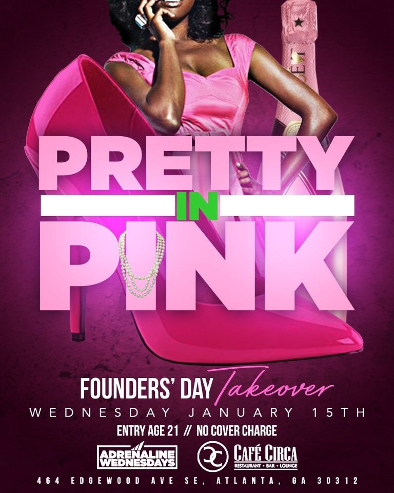 ZeeZanotti's tweet photo. ITS A PINK N GREEN TAKEOVER THIS WEDNESDAY 464 EDGEWOOD AVE https://t.co/XjiRdwQCDZ https://t.co/Z94k3Zrqui