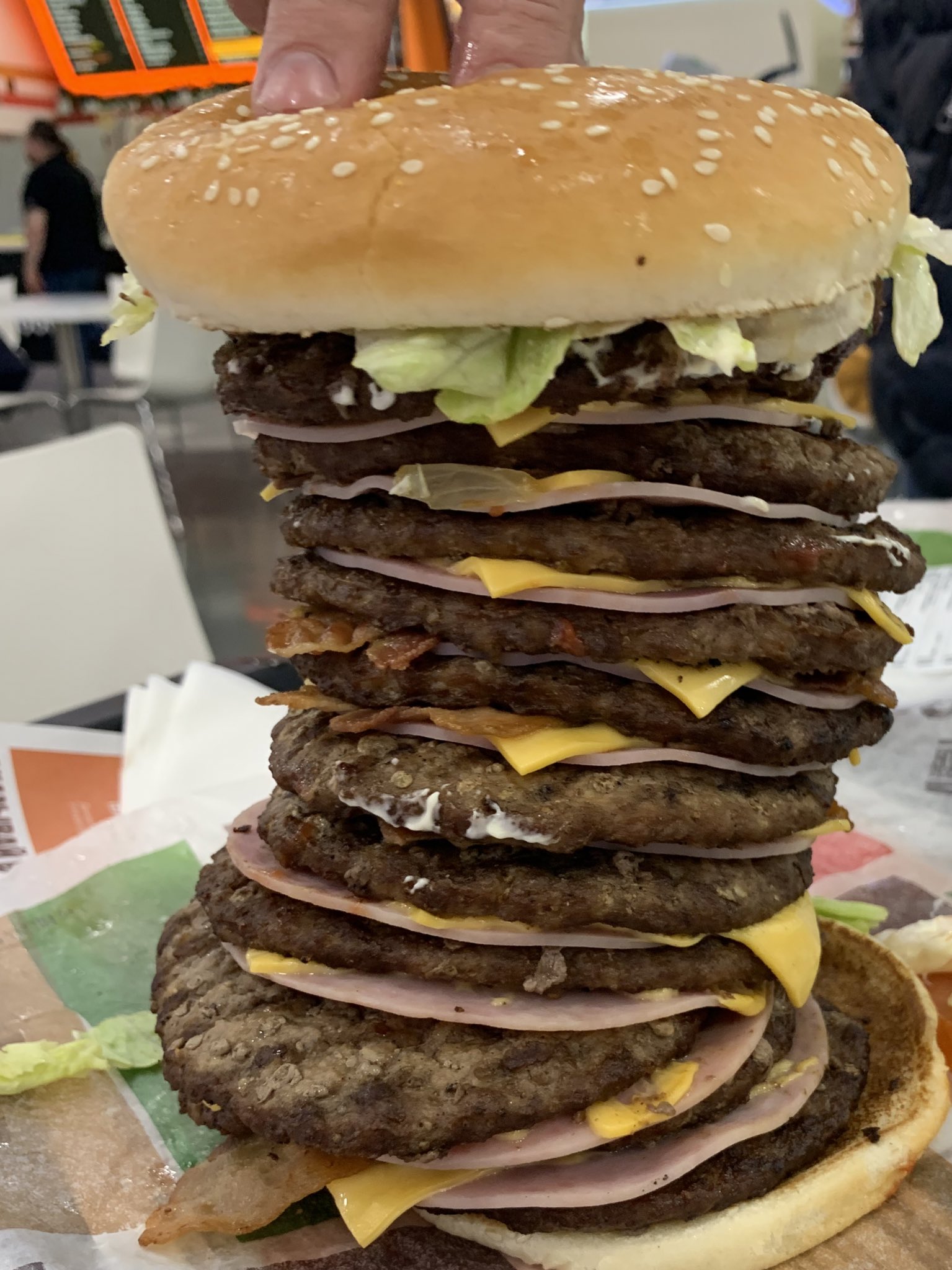 Shynapse on X: Was hungry, bought triple whopper with 10