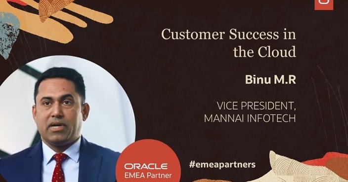 InfotechMannai's tweet image. And we do it again! #MannaiInfoTech has been honoured with the 2019 #Oracle Excellence Award-EMEA at @oracleopenworld in SFO, USA. Hear from Binu MR, General Manager Mannai InfoTech, on our key drivers for business success.  
bit.ly/2QOZmXK
#MannaiOracle #PlatinumPartner