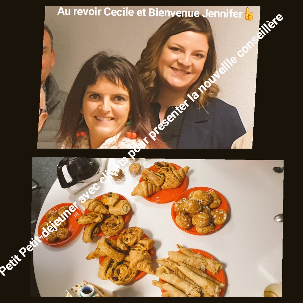 Merci <a href="/IsaRoignant/">Isabelle Roignant</a> et <a href="/yvesgourtay/">yvesgourtay</a> de <a href="/ut_leon/">CMB UT St Pol de Léon</a> de m'avoir permis d'inviter mes clients à un petit petit-déjeuner afin de leur dire "kenavo" et présenter la nouvelle conseillère <a href="/PeronJennifer/">Peron Jennifer</a>. C'était un moment très agréable. <a href="/cmarkea/">Crédit Mutuel Arkéa</a> <a href="/ArkeaCm/">JaimeCMArkea</a> <a href="/ArkeaACOC/">🅰️mélioration Continue et Outils Collaboratifs</a> pic.x.com/IArKWr5EfU