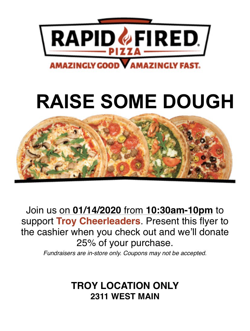 Come out tonight to help support your Troy cheerleaders!!