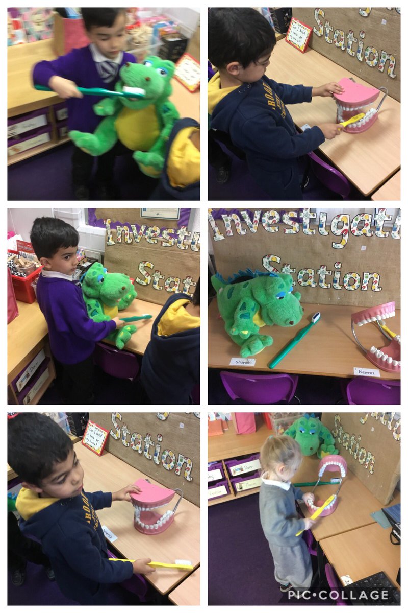 HolyFamilyL8_FS's tweet photo. Today we are helping Mr Dinosaur to brush his teeth and keep his mouth healthy. We showed him how we brush our teeth in school everyday too! #brushbus #keepinghealthy @HolyFamilyScie1 https://t.co/s6qTxMHr28
