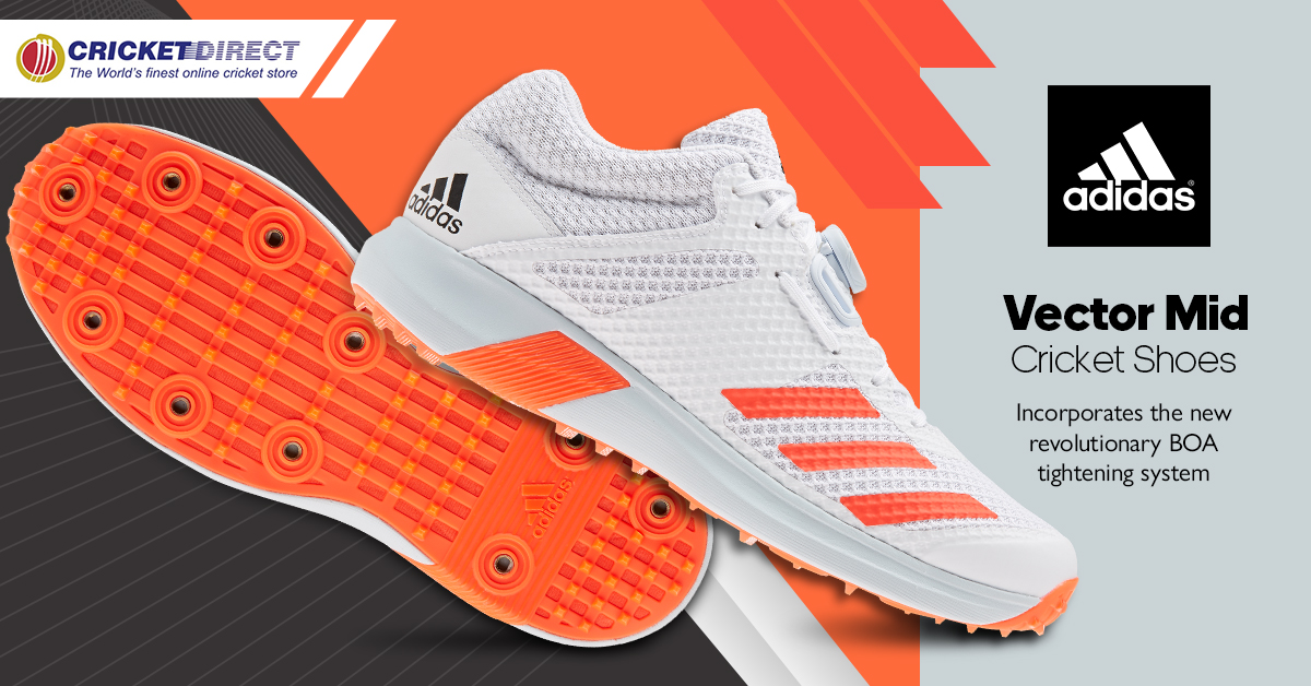 2020 adidas adipower vector mid bowling cricket shoes