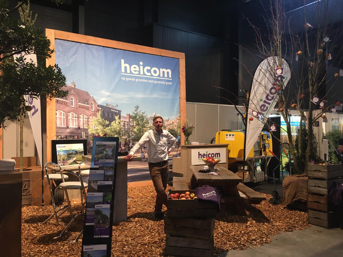 Heicom is deze week te vinden in het Groene Inspiratiepark op de <a href="/GS_EH/">GroeneSectorVakbeurs</a> in Hardenberg. Kom je een appeltje eten?