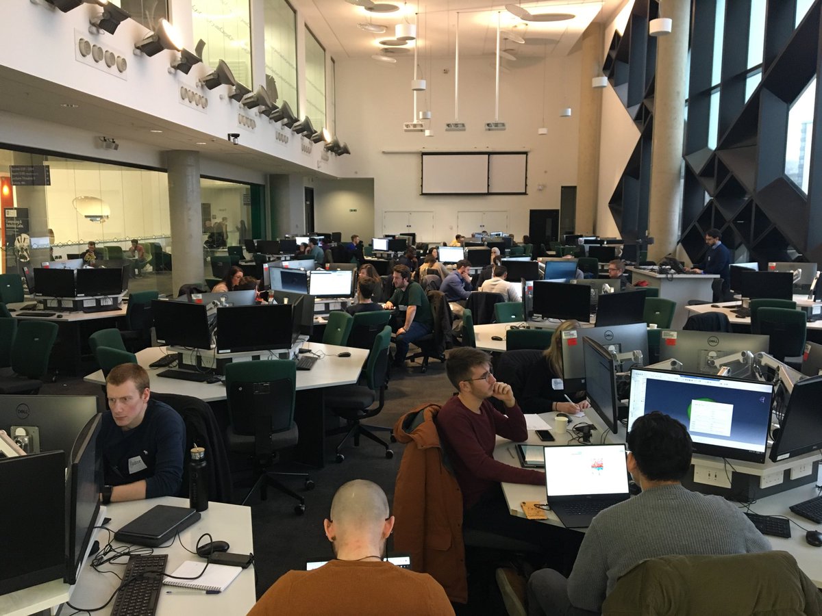 3DSClint's tweet photo. And they’re off!! The annual MultiSim #modelathon is under way at the University of Sheffield. 6 Teams investigating osteoarthritis in knee joints. Good luck to all the teams! https://t.co/St1p28lsTn