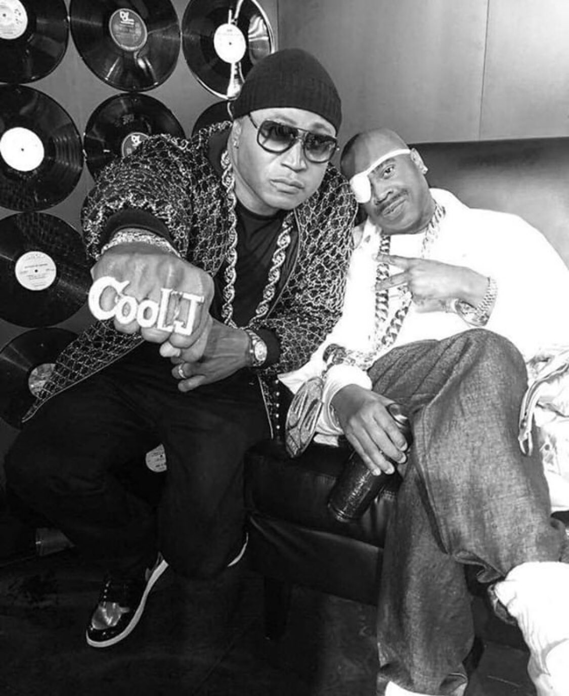 Happy Birthday to two of the best to ever grace a mic- Slick Rick & LL Cool J    