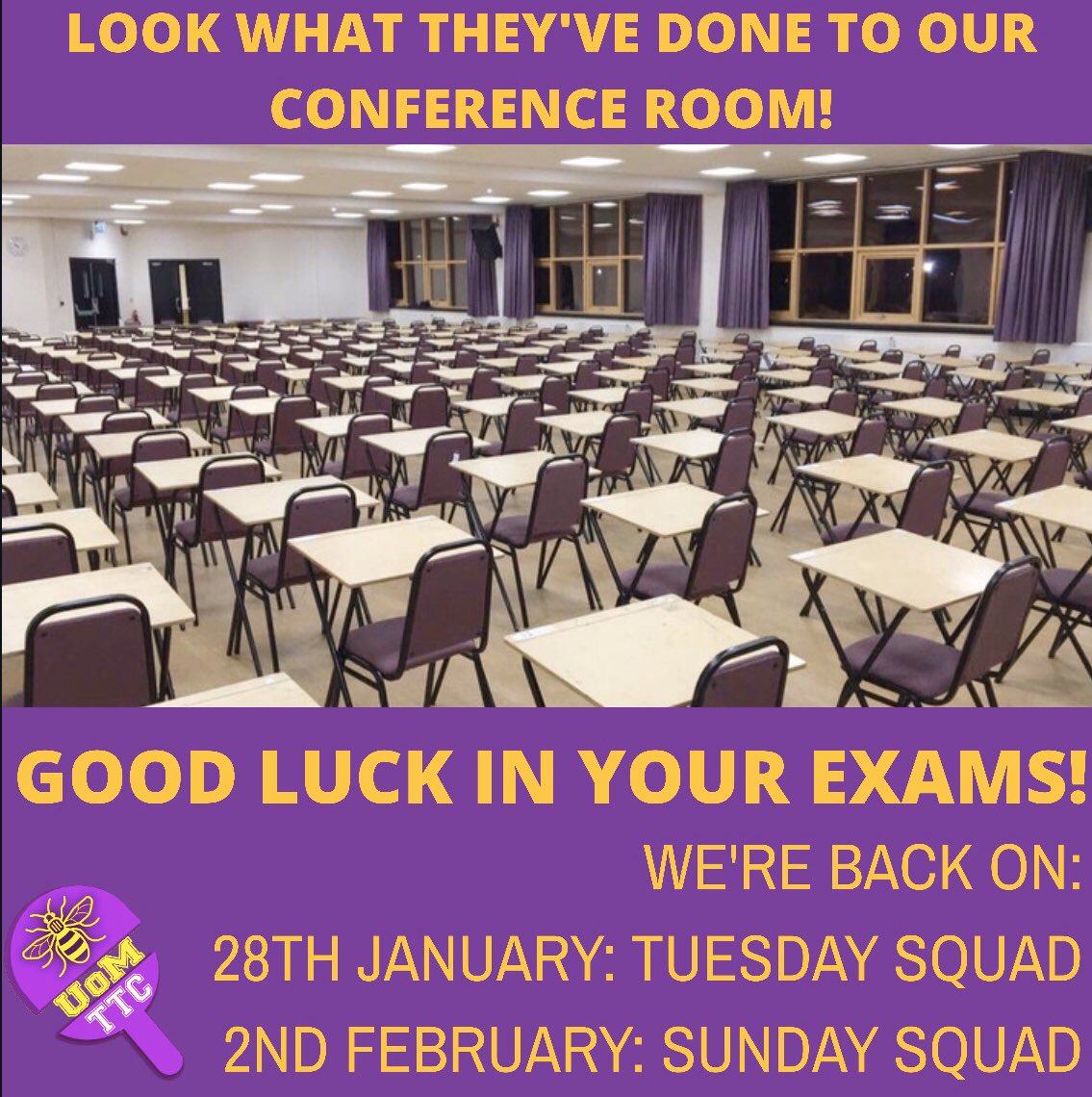 Good luck!! See you soon 🏓💜