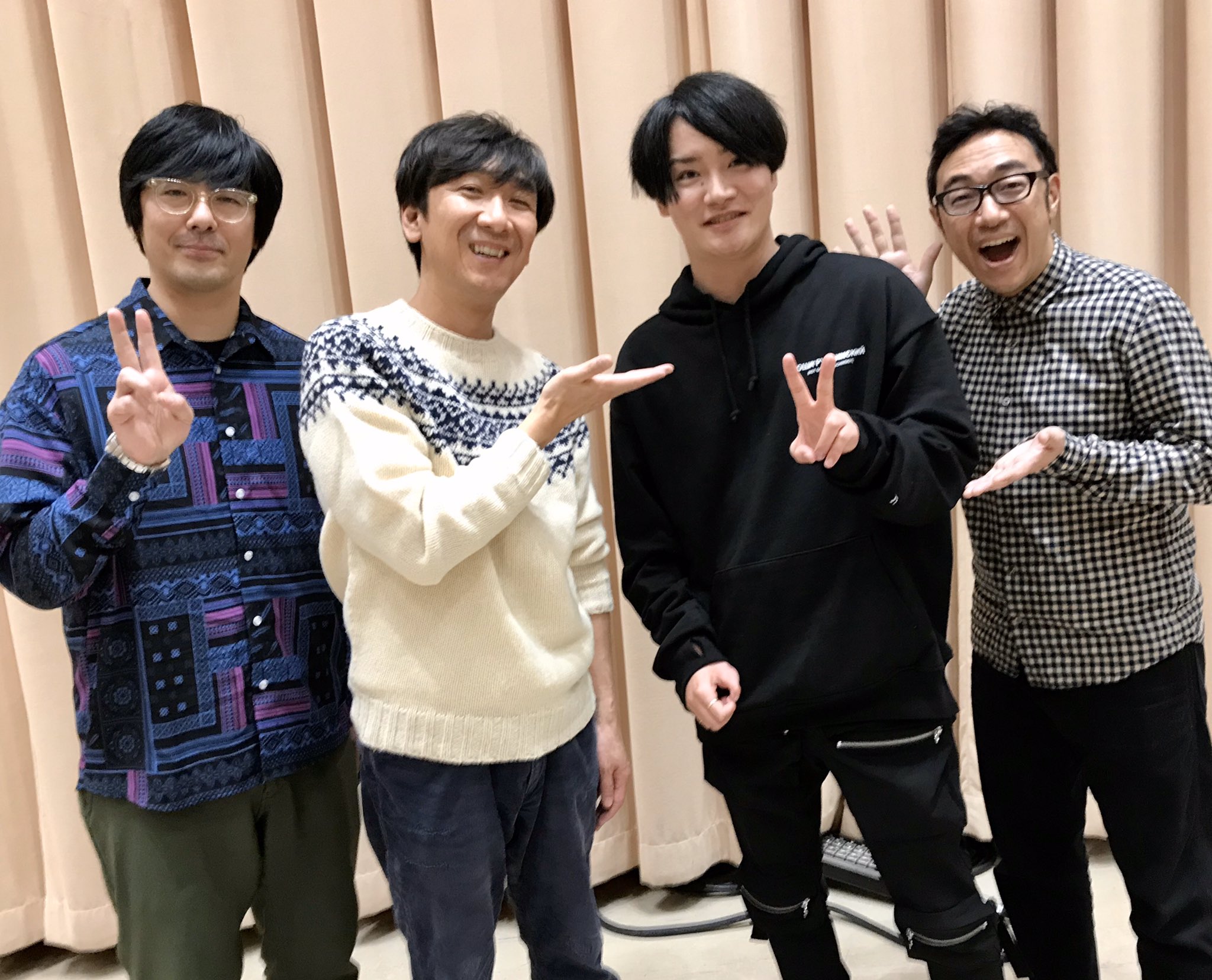 東京03飯塚 Nhkラジオ第1 東京03の好きにさせるかッ 収録 ゲストは声優の細谷佳正さん すごい全力でラジオコントやっていただいて本当面白くなりました ありがたい T Co R1q9es56fp Twitter