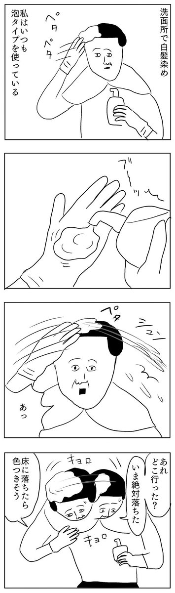 白髪染めの行方
#凡人すたいる。 